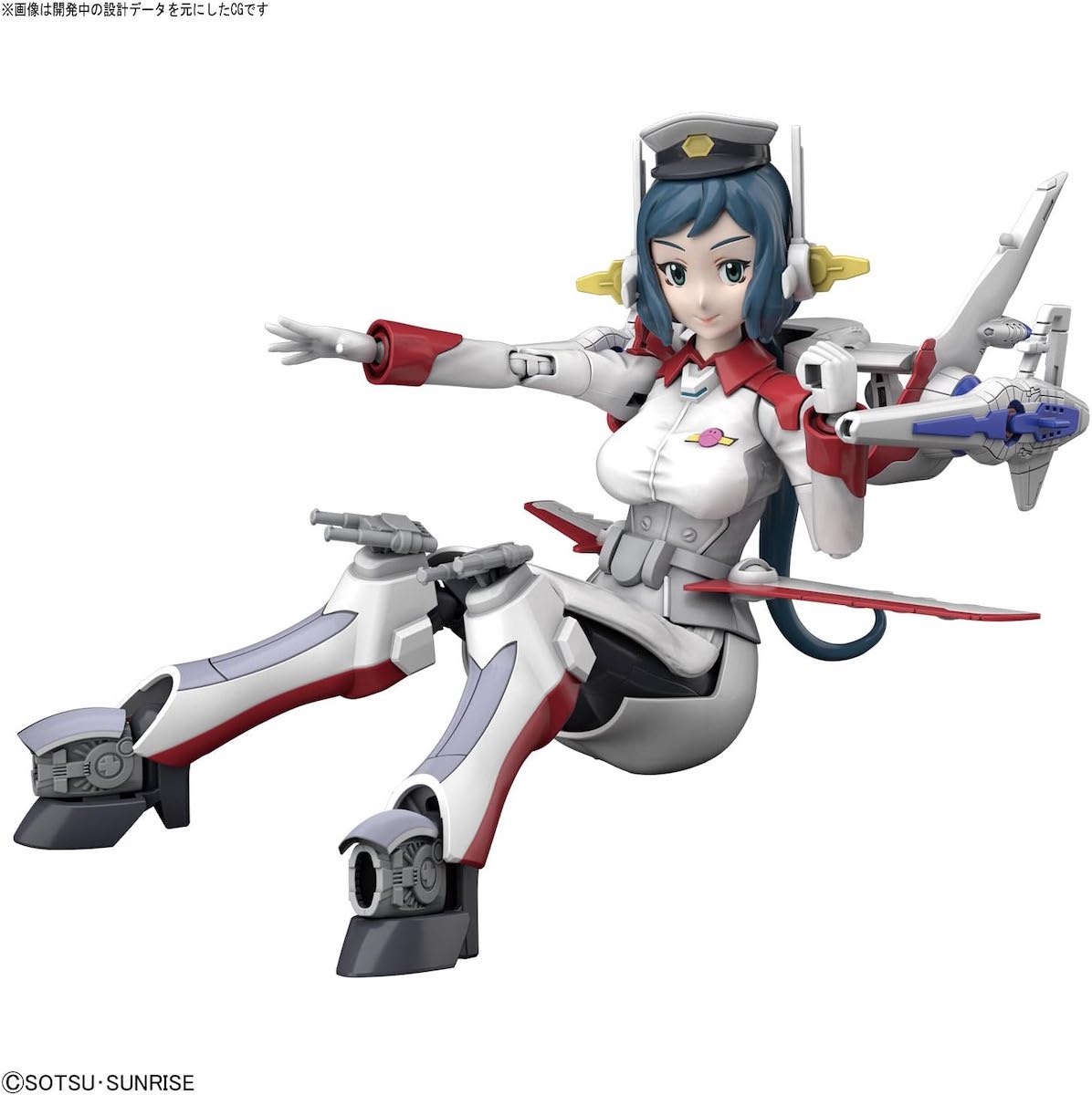 Mobile Suit Gundam HGBF 1/144 Model Kit Mrs. Loheng-Rinko