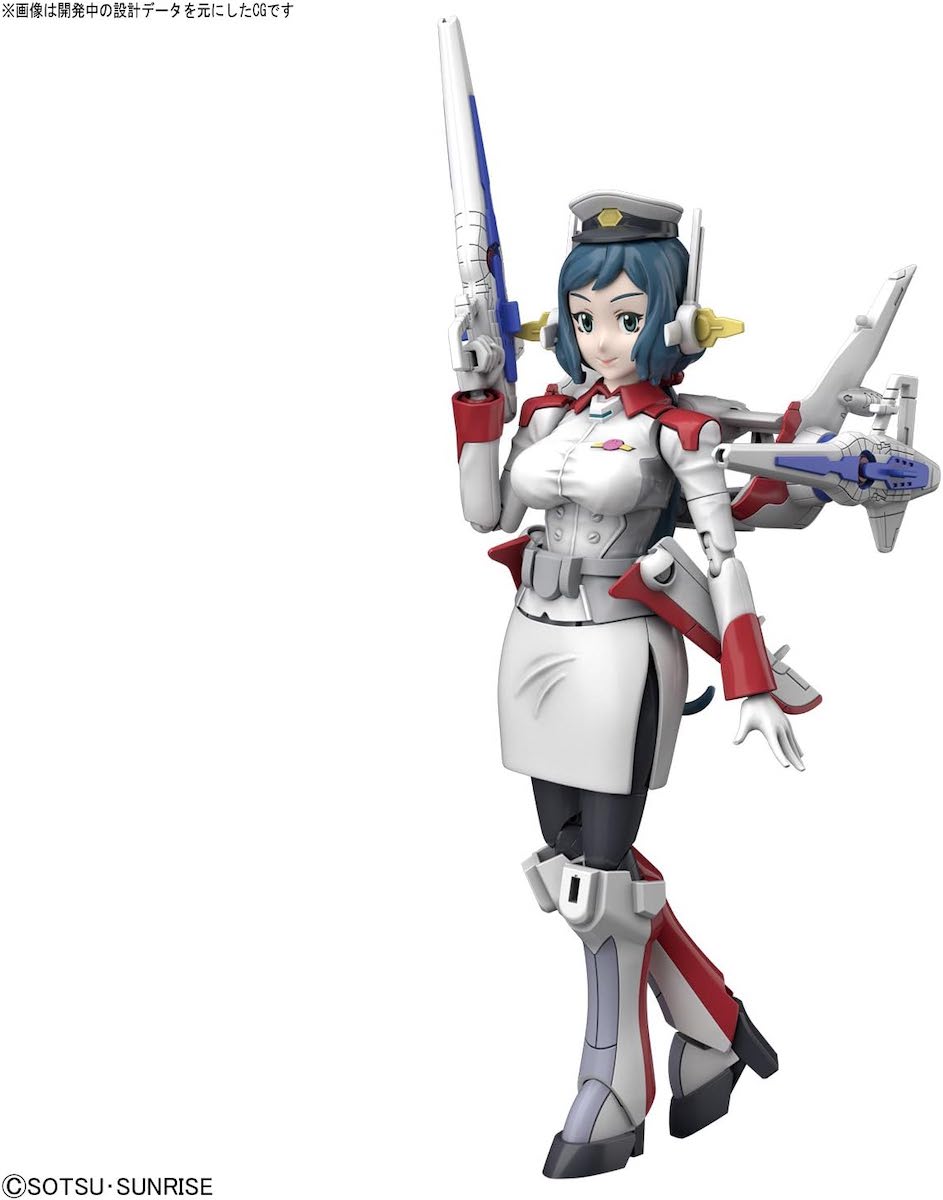 Mobile Suit Gundam HGBF 1/144 Model Kit Mrs. Loheng-Rinko