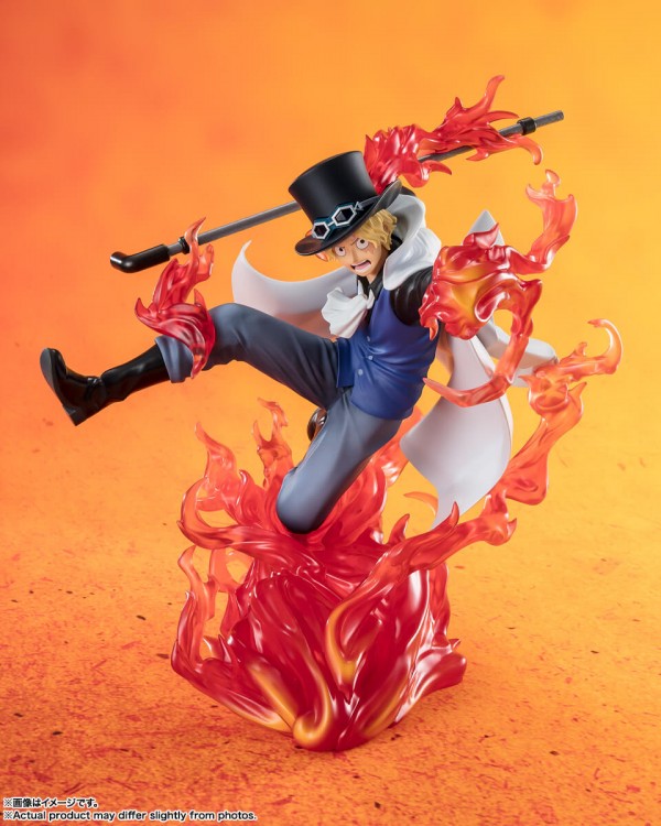 PRE ORDER One Piece: FIGUARTSZERO (EXTRA BATTLE) FIGURE - Sabo (Fire Fist Rook Check)