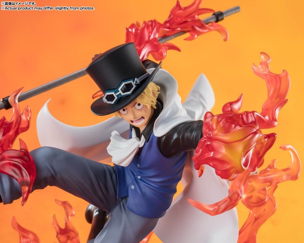 PRE ORDER One Piece: FIGUARTSZERO (EXTRA BATTLE) FIGURE - Sabo (Fire Fist Rook Check)