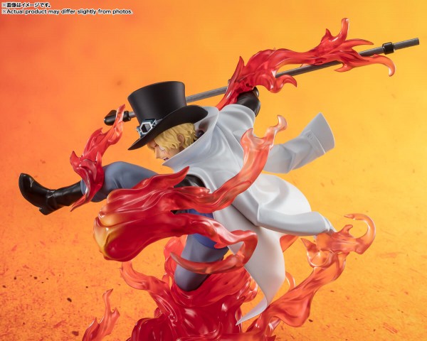 PRE ORDER One Piece: FIGUARTSZERO (EXTRA BATTLE) FIGURE - Sabo (Fire Fist Rook Check)