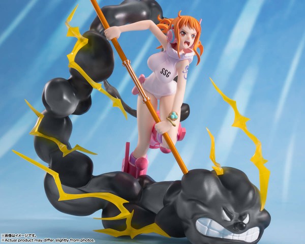 PRE ORDER One Piece: FIGUARTSZERO (EXTRA BATTLE) FIGURE - Nami (Lightning Blast)