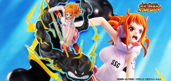 PRE ORDER One Piece: FIGUARTSZERO (EXTRA BATTLE) FIGURE - Nami (Lightning Blast)