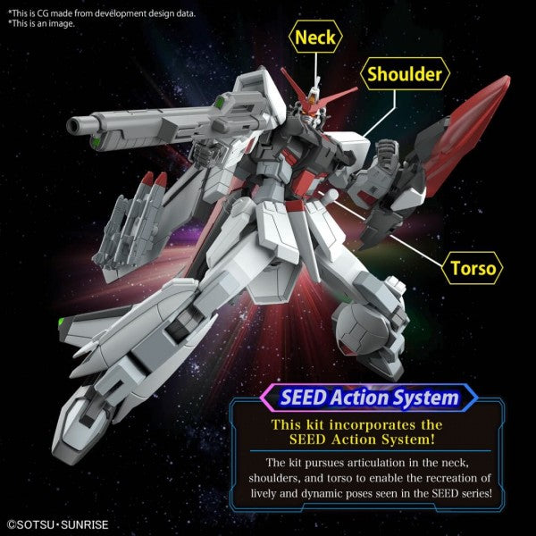 Bandai HG 1/144 Murasame Kai Gundam SEED Freedom – Modèle Plastique Code Couleur, Transformation MA Orb