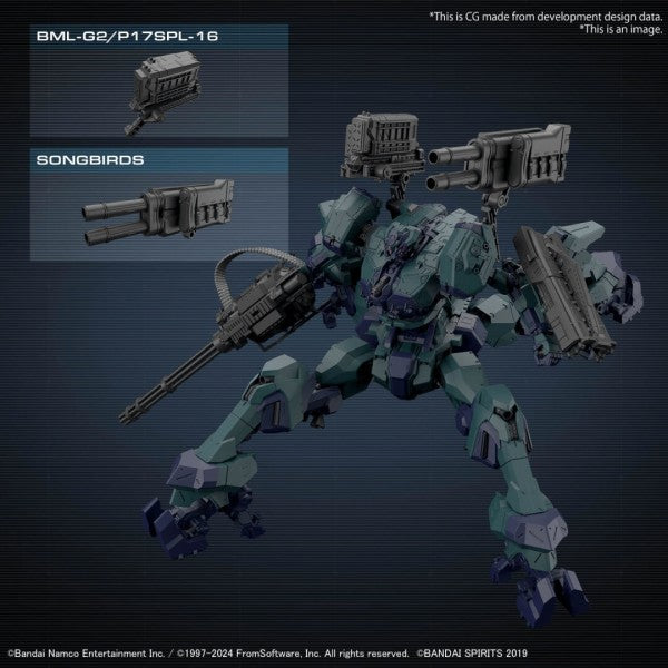 PRE ORDER 30MM - ARMORED CORE VI FIRES OF RUBICON - BALAM INDUSTRIES BD-011 MELANDER LIGER TAIL