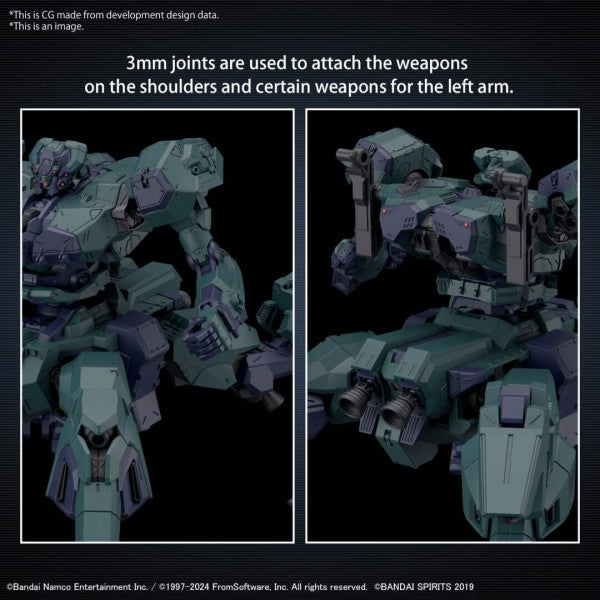 PRE ORDER 30MM - ARMORED CORE VI FIRES OF RUBICON - BALAM INDUSTRIES BD-011 MELANDER LIGER TAIL