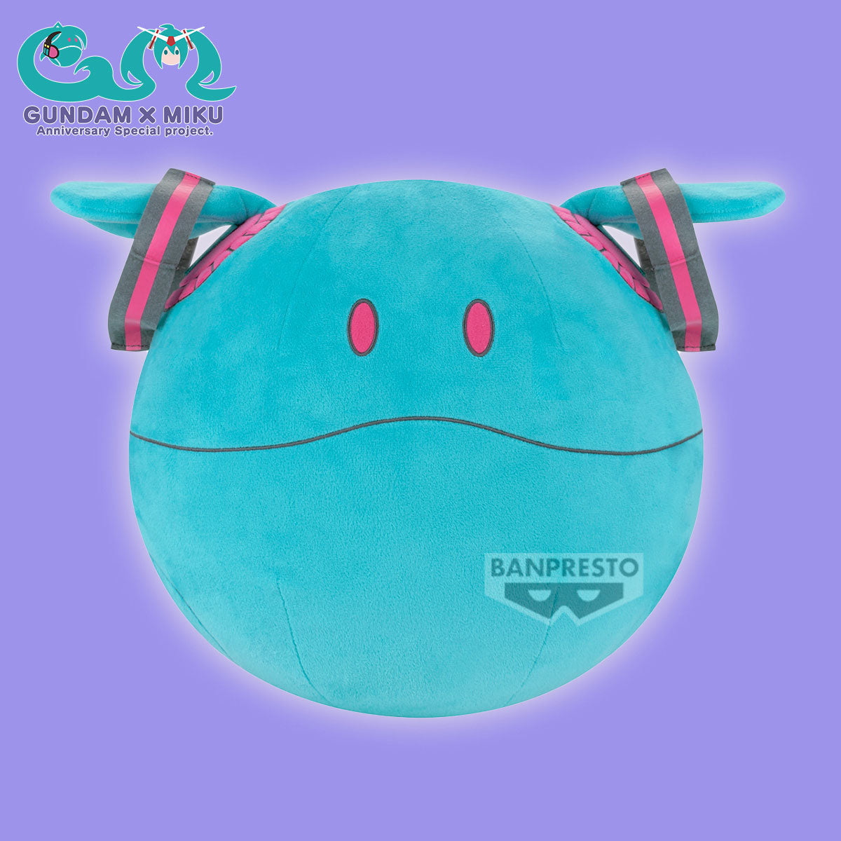 PRE ORDER GUNDAM 45TH X HATSUNE MIKU - SUPER BIG PLUSH - Haro