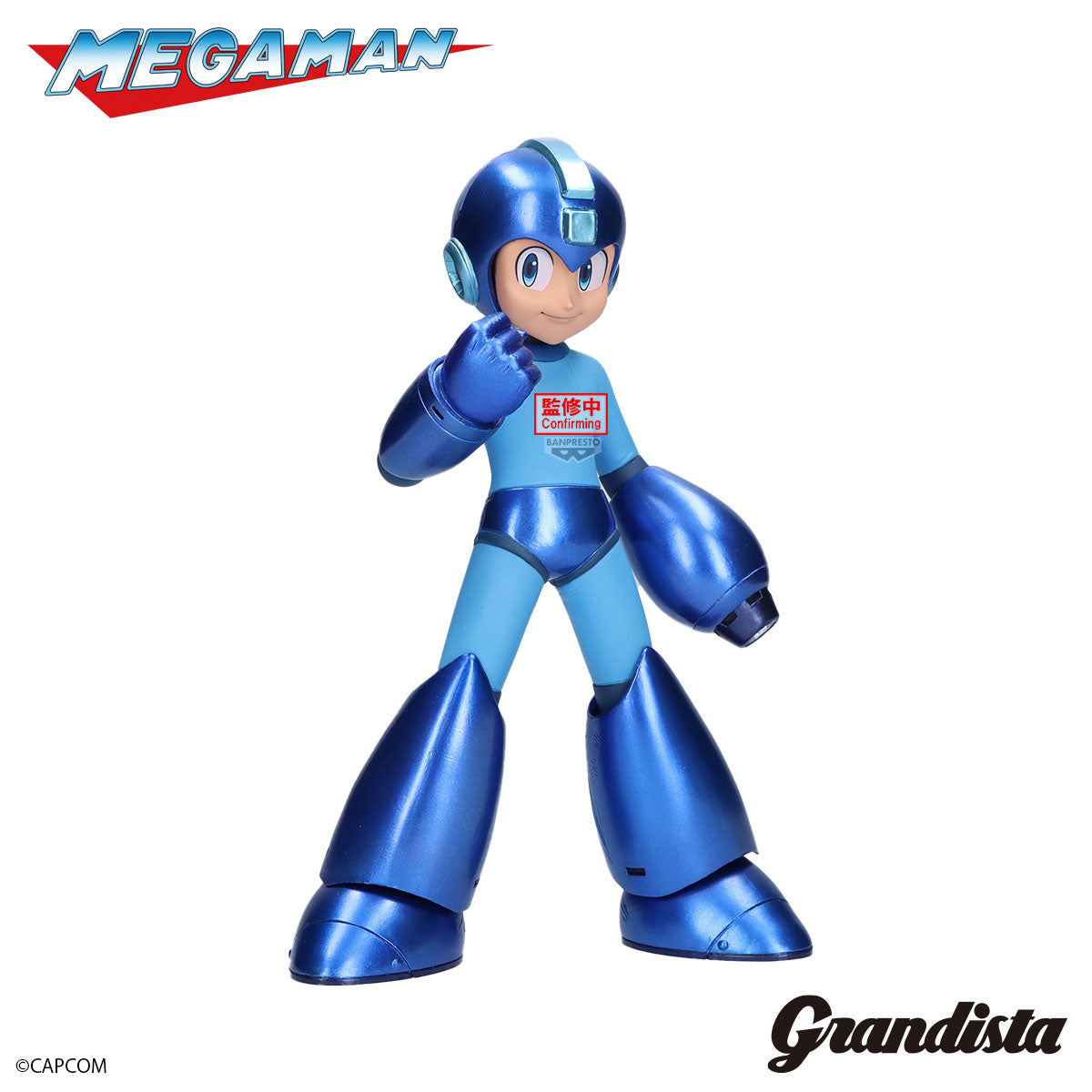 PRE ORDER Mega Man: GRANDISTA FIGURE - Mega Man (Metallic Color Ver.)
