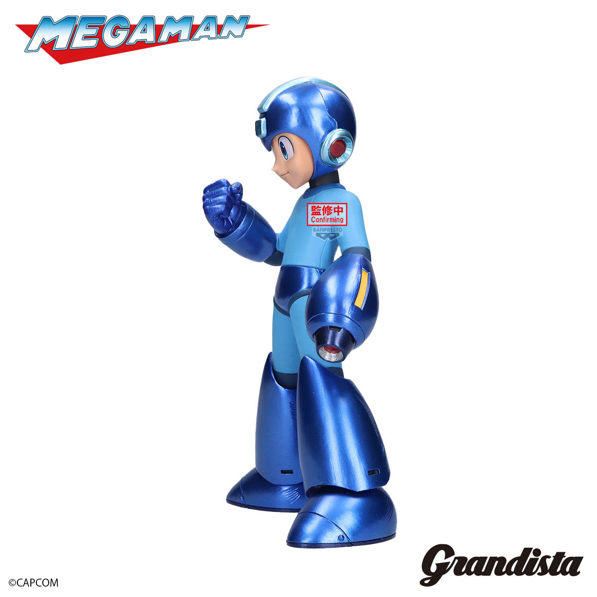 PRE ORDER Mega Man: GRANDISTA FIGURE - Mega Man (Metallic Color Ver.)