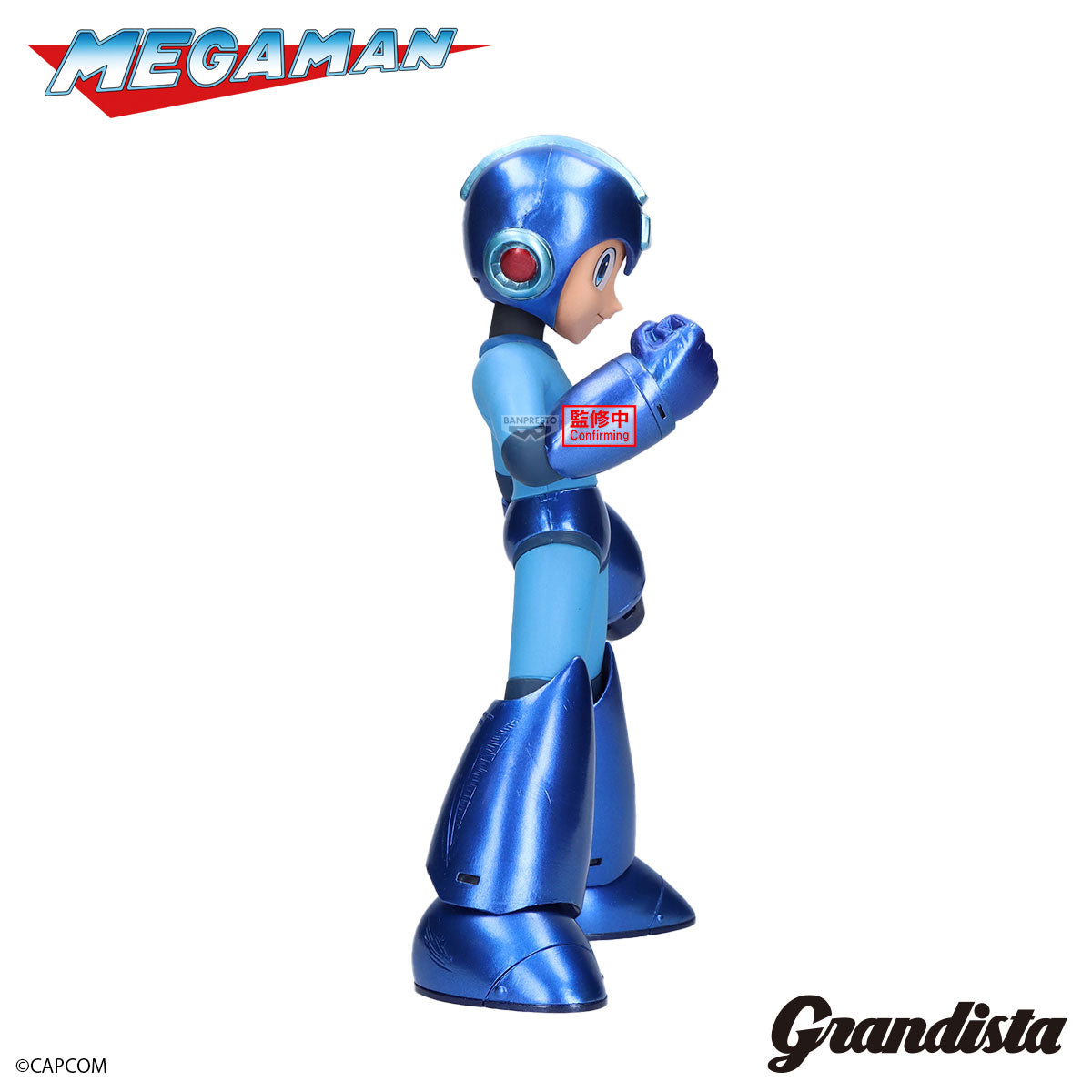PRE ORDER Mega Man: GRANDISTA FIGURE - Mega Man (Metallic Color Ver.)