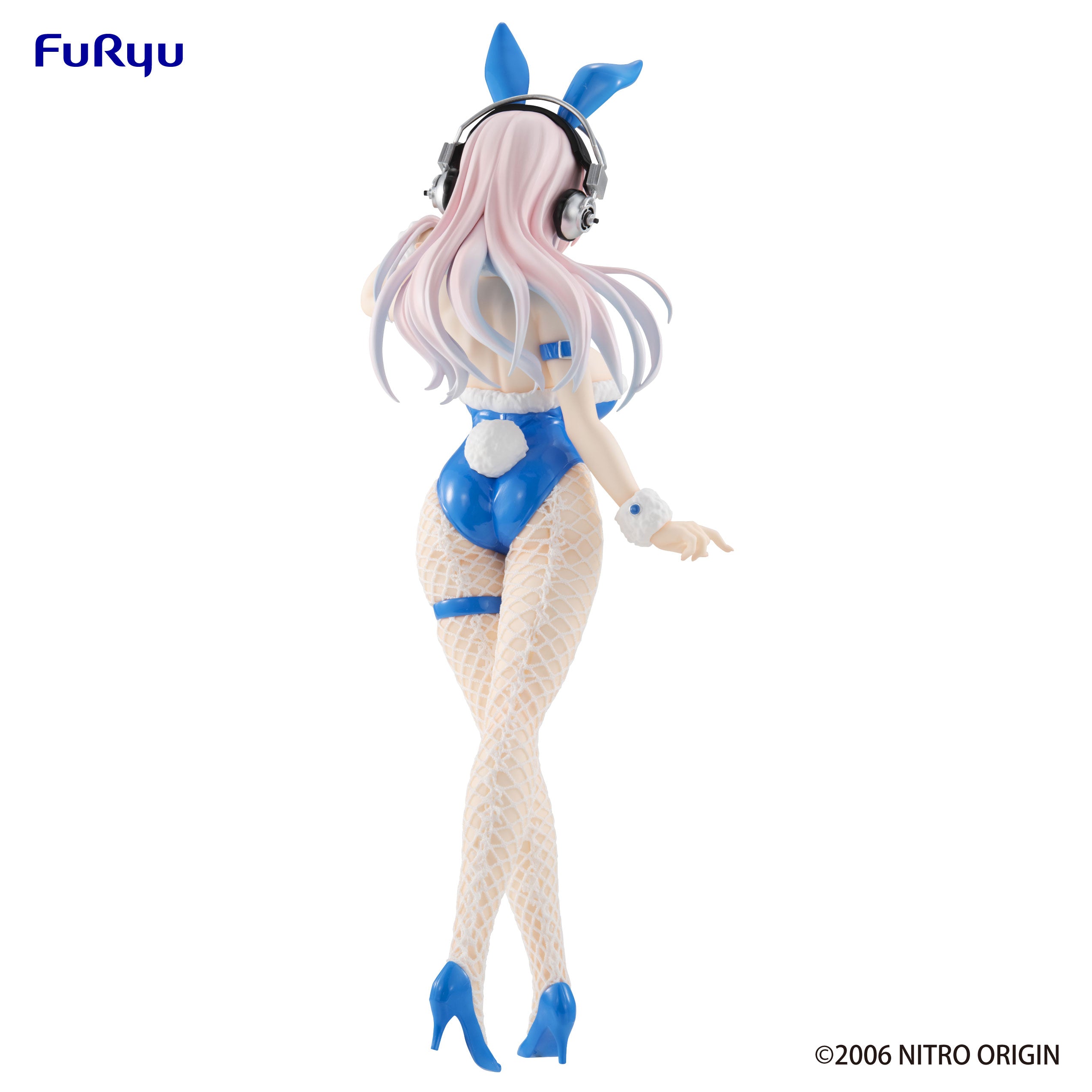 Super Sonico: BICUTE BUNNIES - Super Sonico Figure (Blue Rabbit Version)