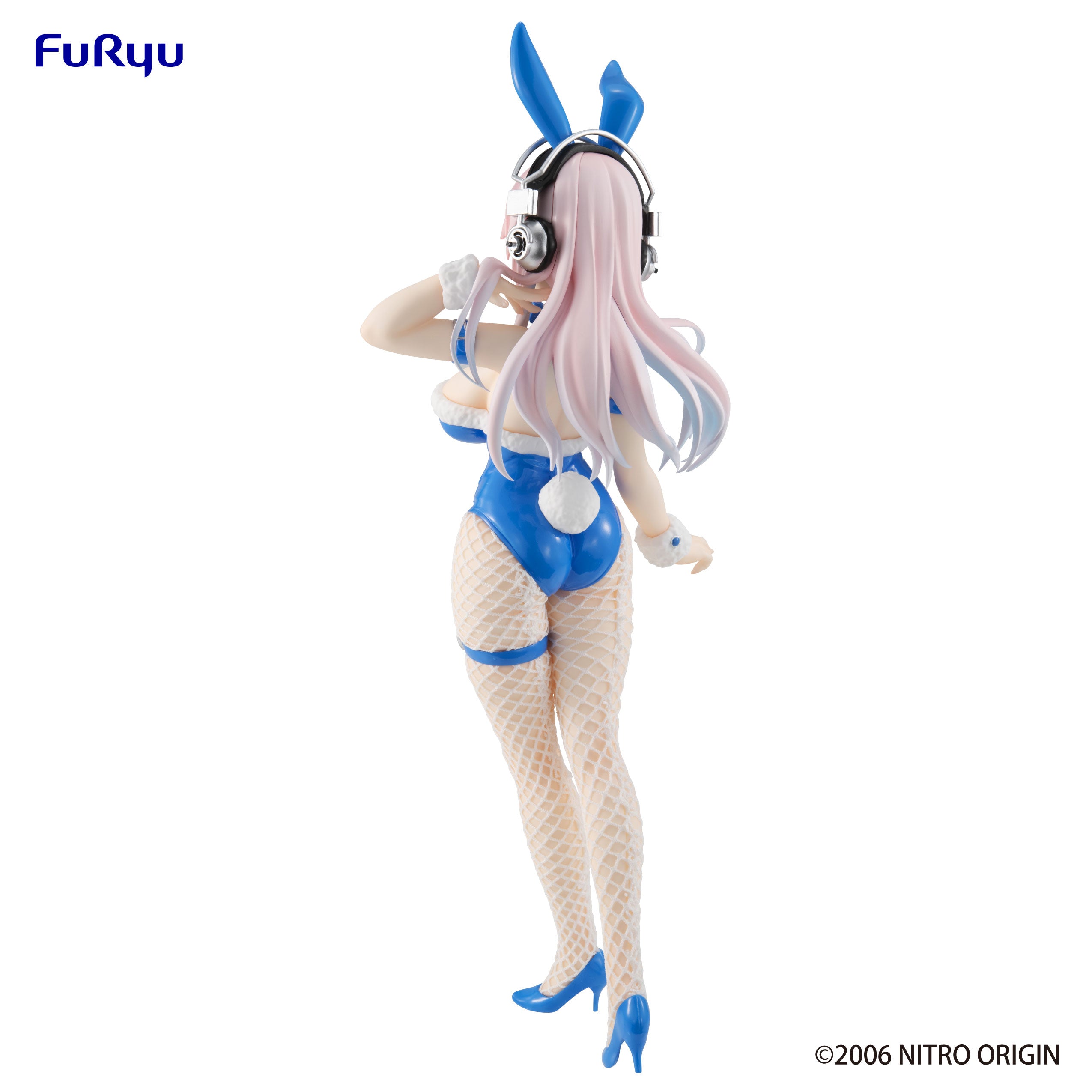 Super Sonico: BICUTE BUNNIES - Super Sonico Figure (Blue Rabbit Version)