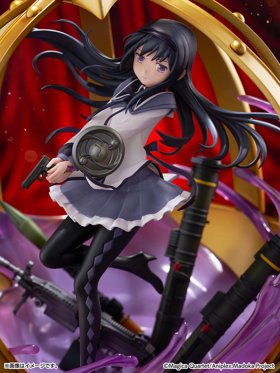 PRE ORDER Puella Magi Madoka Magica: 1/7 SCALE FIGURE - Akemi Homura