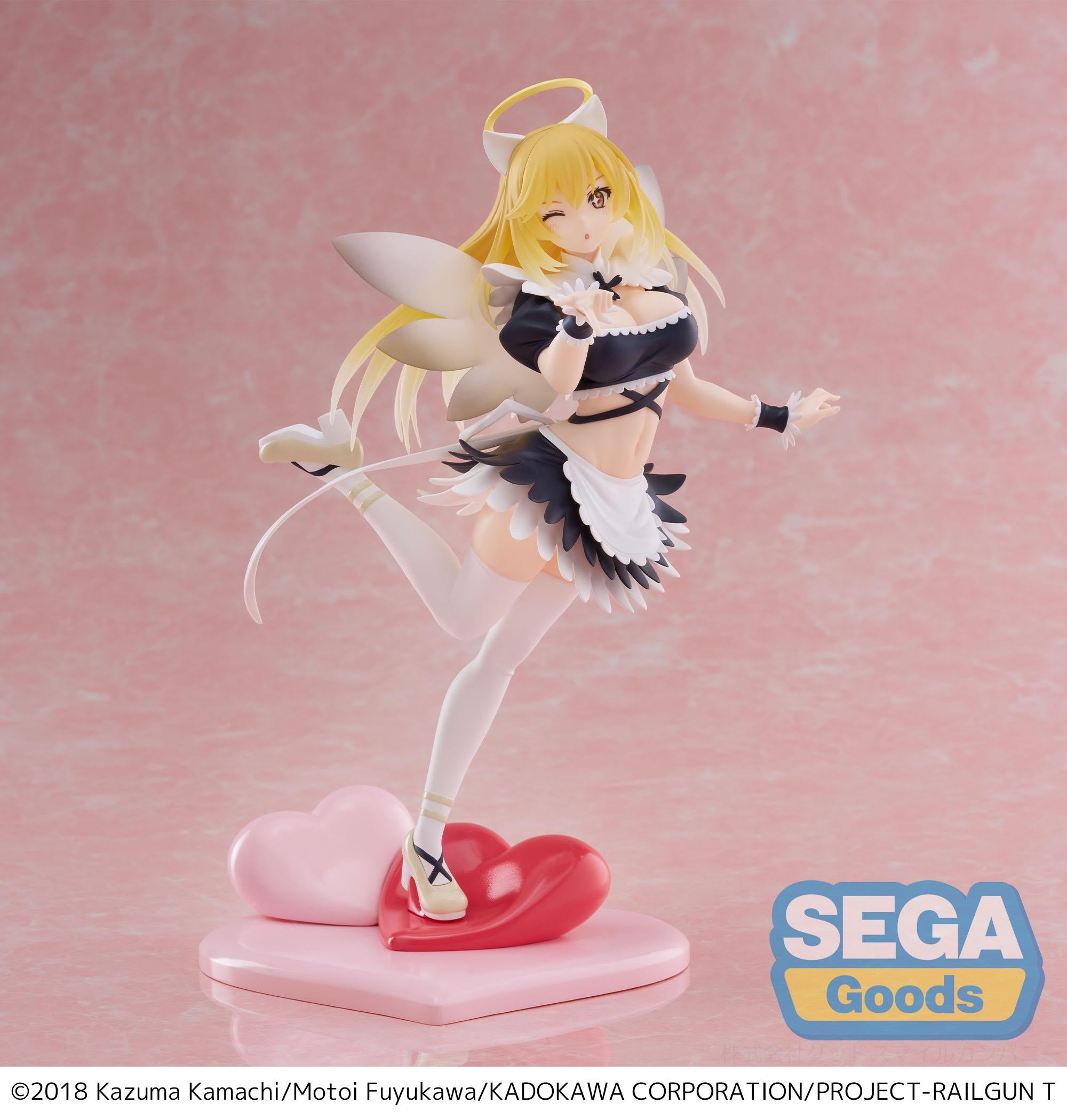 PRE ORDER A Certain Scientific Railgun T: LUMINSATA FIGURE - Misaki Shokuhou (Fallen Angel Maid)