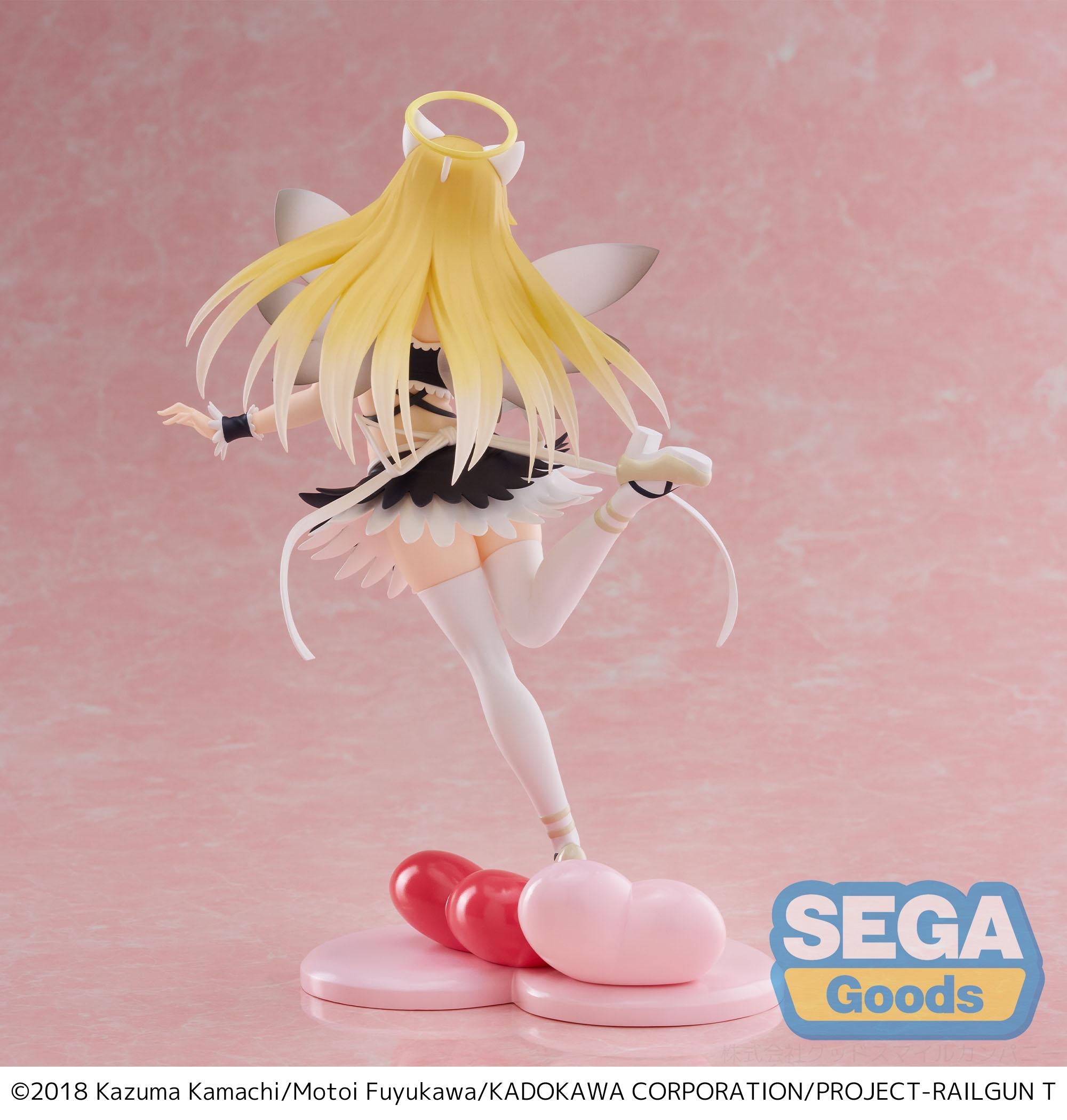 PRE ORDER A Certain Scientific Railgun T: LUMINSATA FIGURE - Misaki Shokuhou (Fallen Angel Maid)
