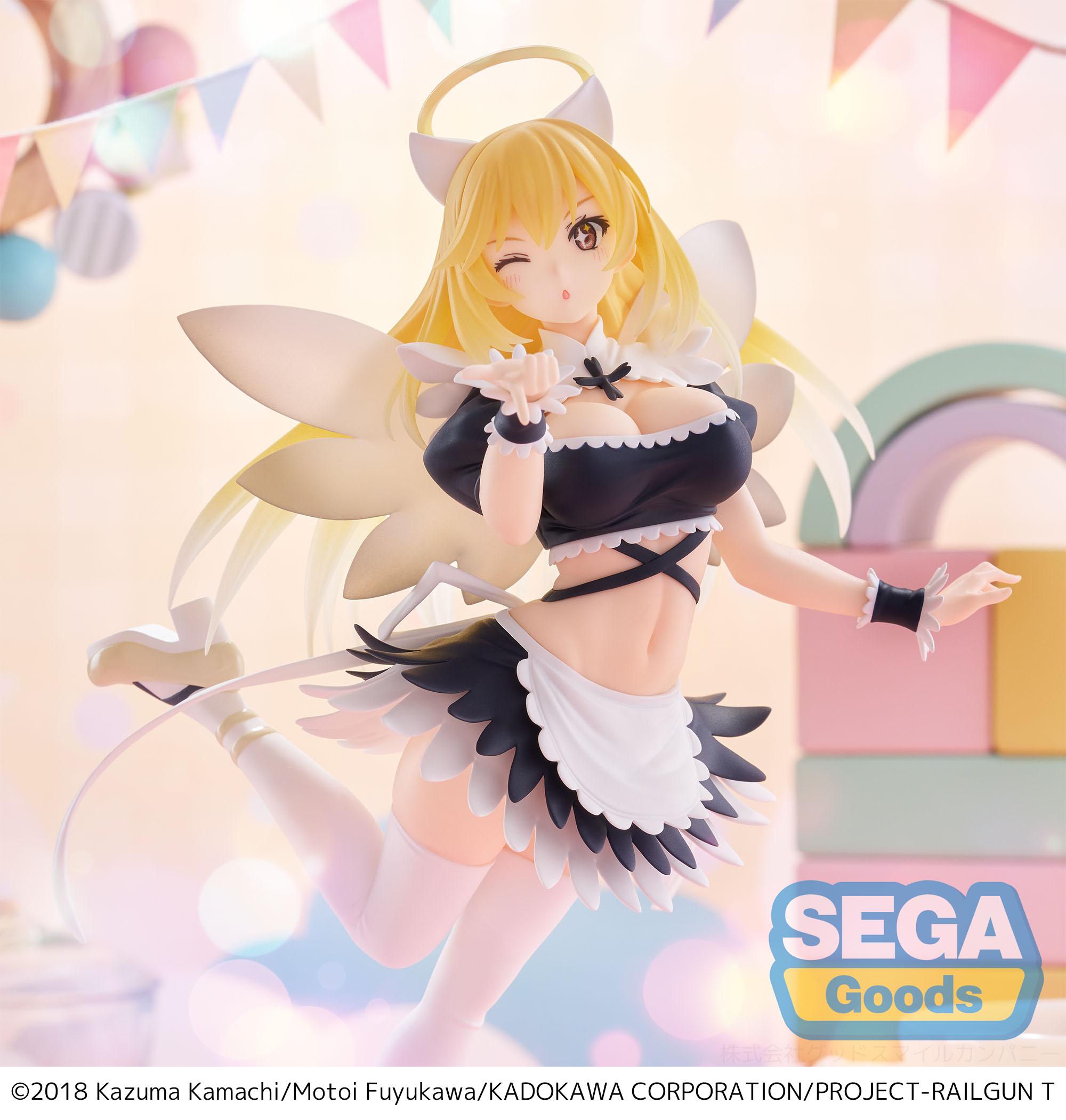 PRE ORDER A Certain Scientific Railgun T: LUMINSATA FIGURE - Misaki Shokuhou (Fallen Angel Maid)