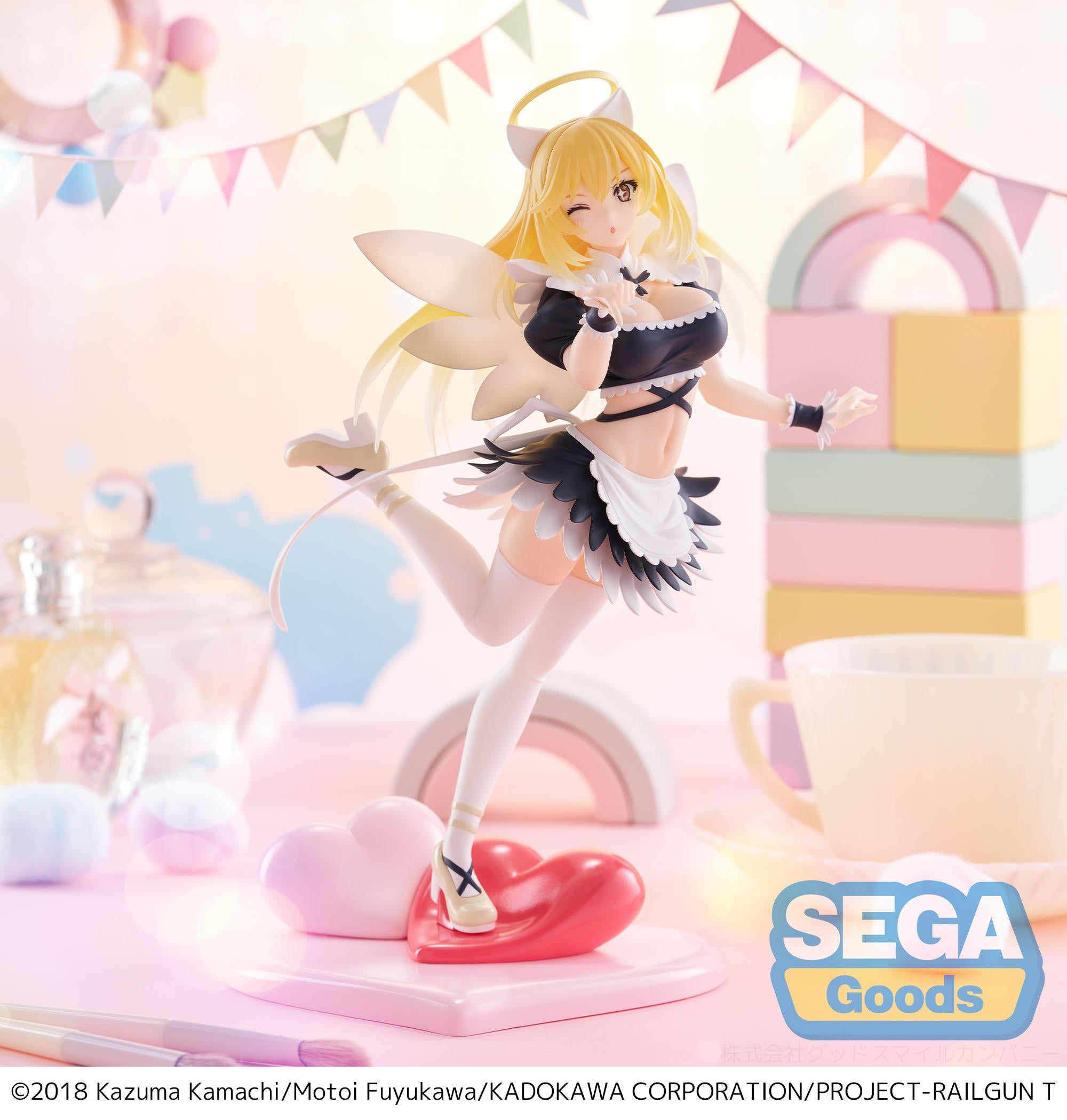 PRE ORDER A Certain Scientific Railgun T: LUMINSATA FIGURE - Misaki Shokuhou (Fallen Angel Maid)