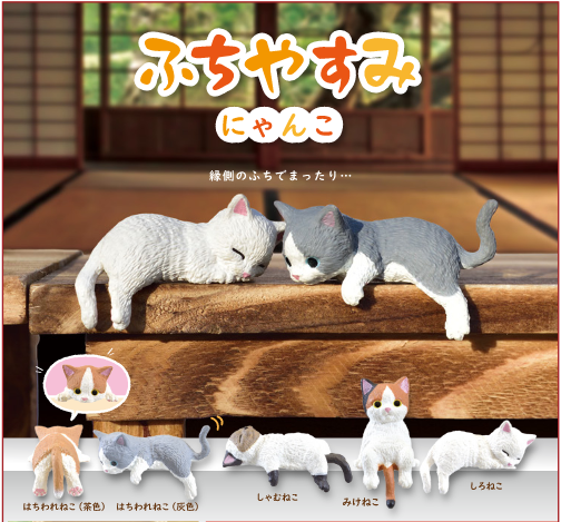 Cats Resting On The Edge: BLIND BOX