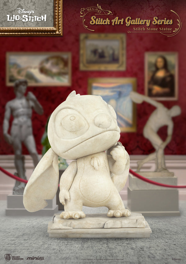 Beast Kingdom Mini Egg Attack Stitch Art Gallery Series Stitch Set - Stitch Stone Statue