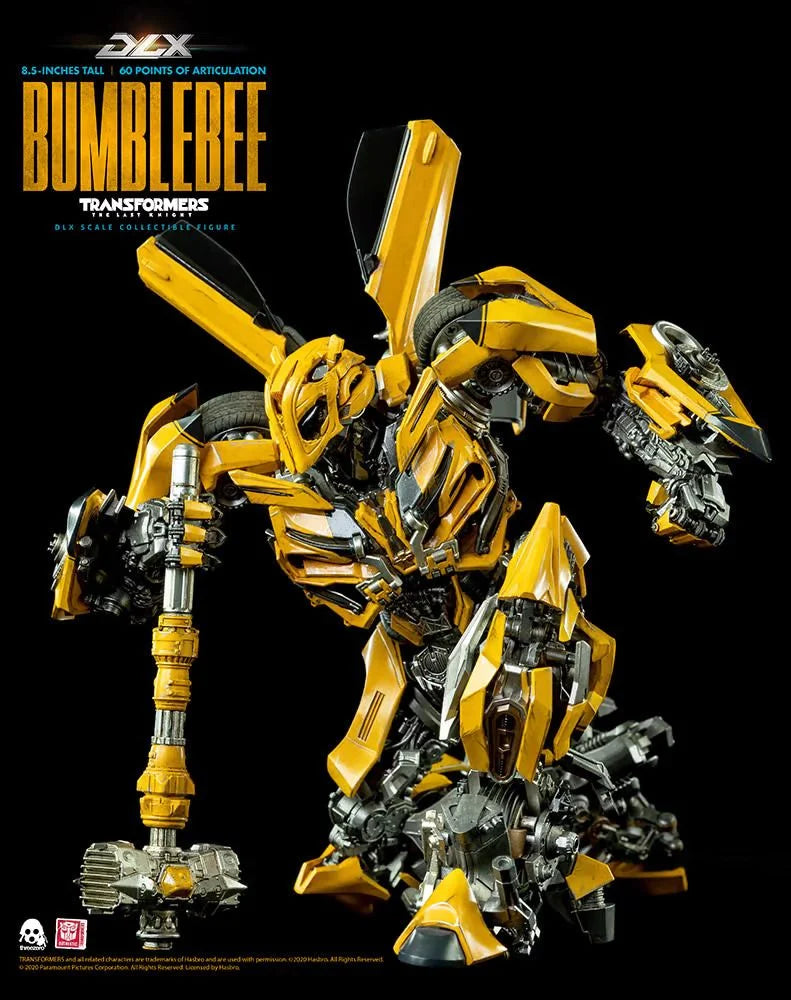 TRANSFORMERS: THE LAST KNIGHT - BUMBLEBEE DLX COLLECTIBLE FIGURE BY THREEZERO
