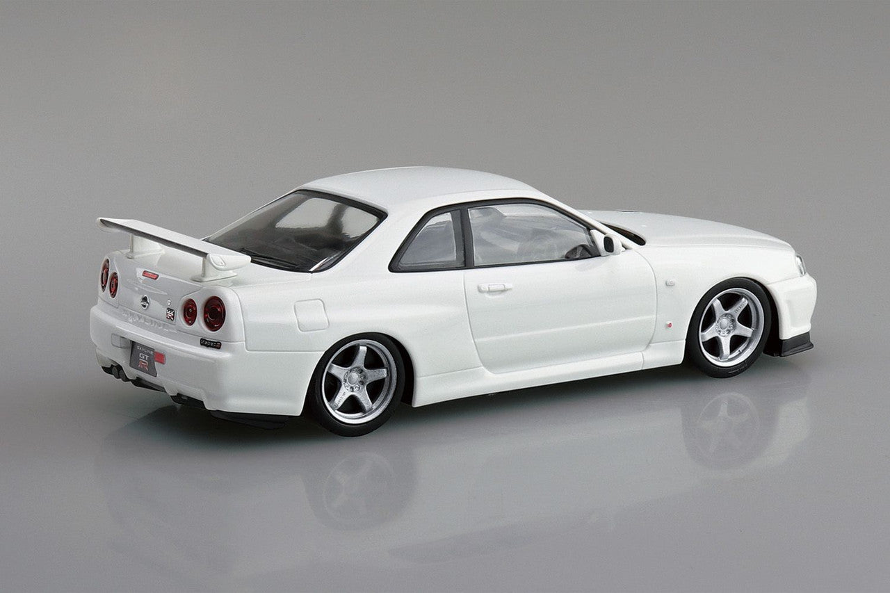 1/32 NISSAN R34 SKYLINE GT-R CUSTOM WHEEL (WHITE PEARL)