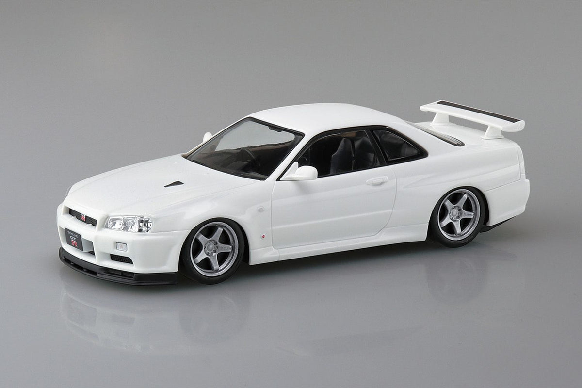 1/32 NISSAN R34 SKYLINE GT-R CUSTOM WHEEL (WHITE PEARL) – MegaCulture