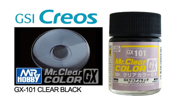 Mr Clear Color: GX101 - GX Clear Black