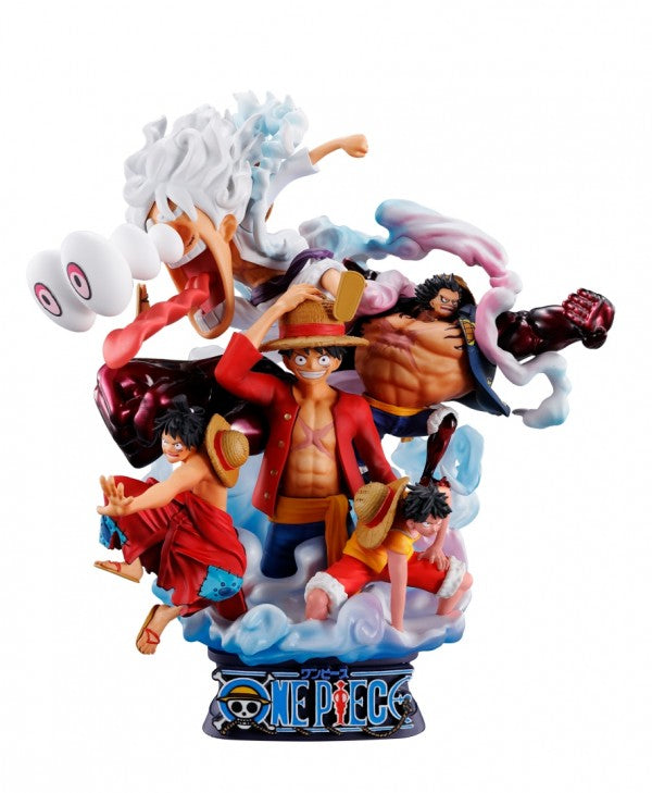 One Piece: PETITRAMA SERIES DX LOGBOX - RE BIRTH 02 LUFFY SPECIAL