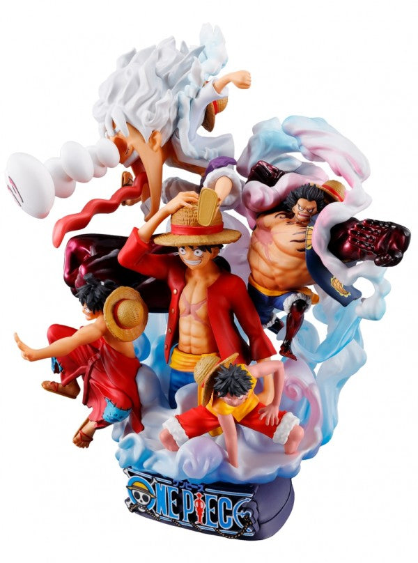 One Piece: PETITRAMA SERIES DX LOGBOX - RE BIRTH 02 LUFFY SPECIAL