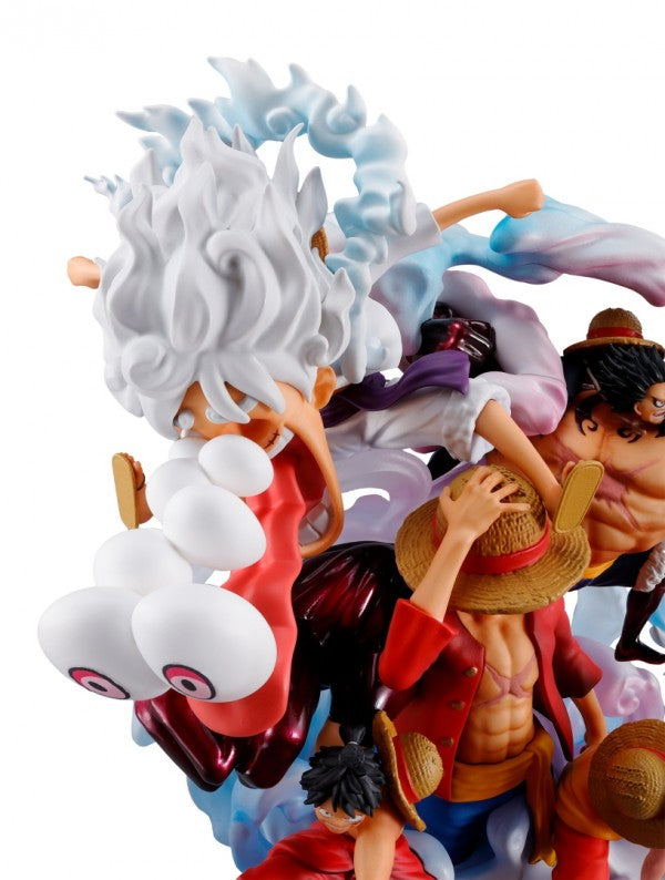 One Piece: PETITRAMA SERIES DX LOGBOX - RE BIRTH 02 LUFFY SPECIAL