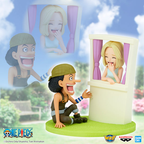 ONE PIECE - WORLD COLLECTABLE FIGURE LOG STORIES - USOPP & KAYA