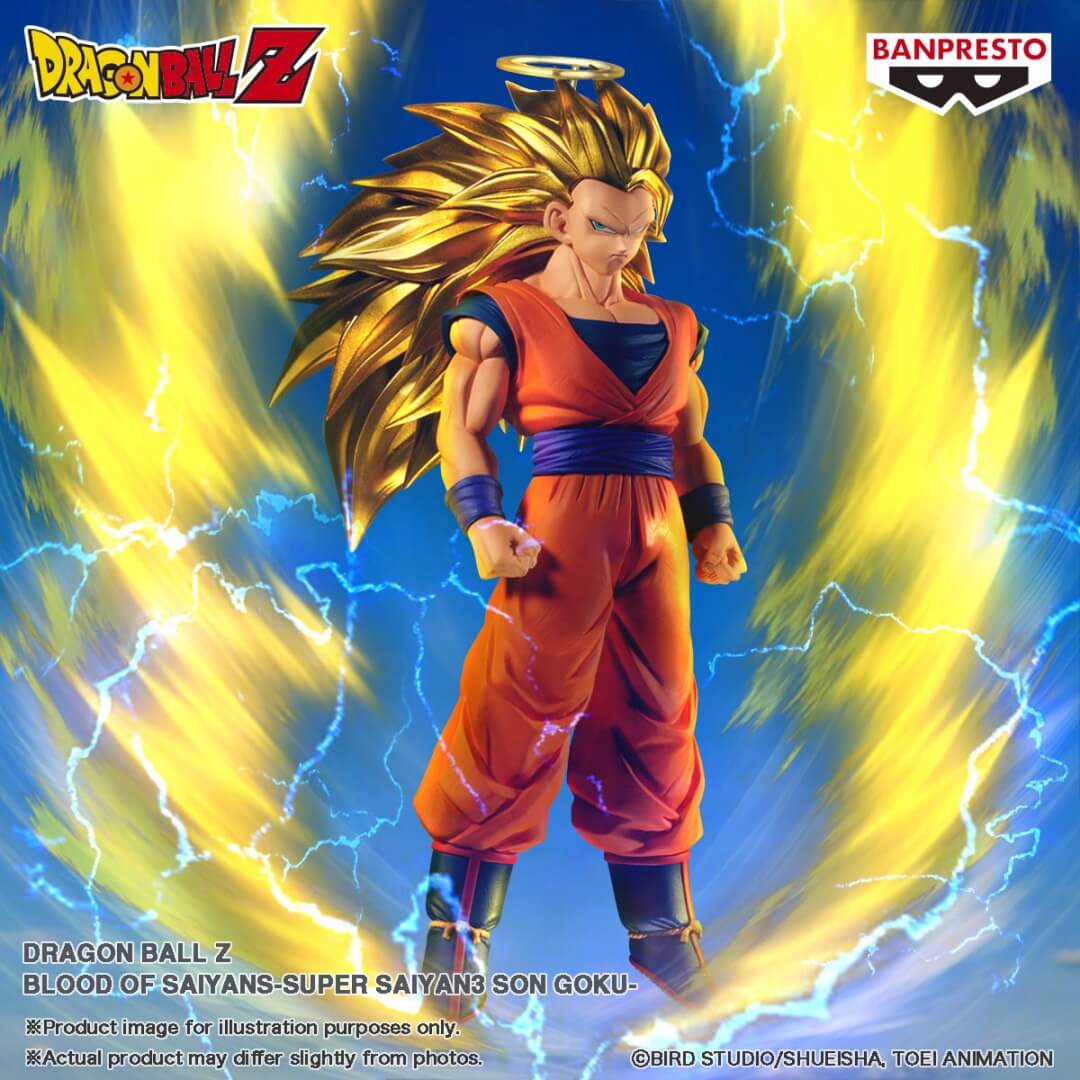 Dragon Ball Z: BLOOD OF SAIYANS FIGURE - Super Saiyan 3 Goku