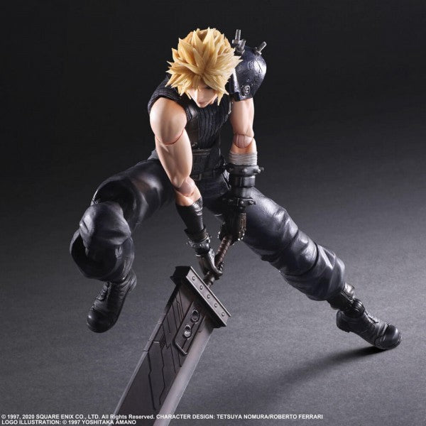 Final Fantasy VII Remake - Play Arts Kai Action Figure - Cloud Strife Ver.2