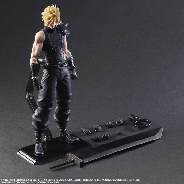 Final Fantasy VII Remake - Play Arts Kai Action Figure - Cloud Strife Ver.2