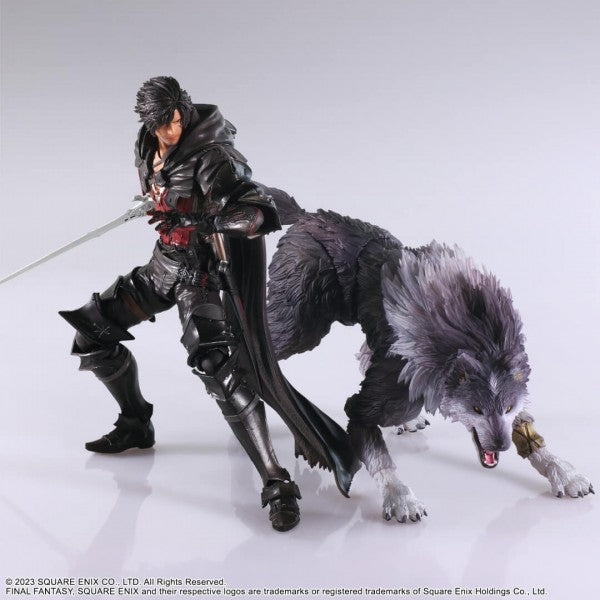 Final Fantasy XVI: BRING ARTS ACTION FIGURE - Clive Rosfield & Torgal