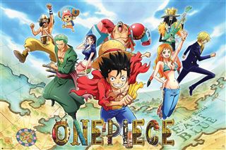 One Piece: POSTER - Map