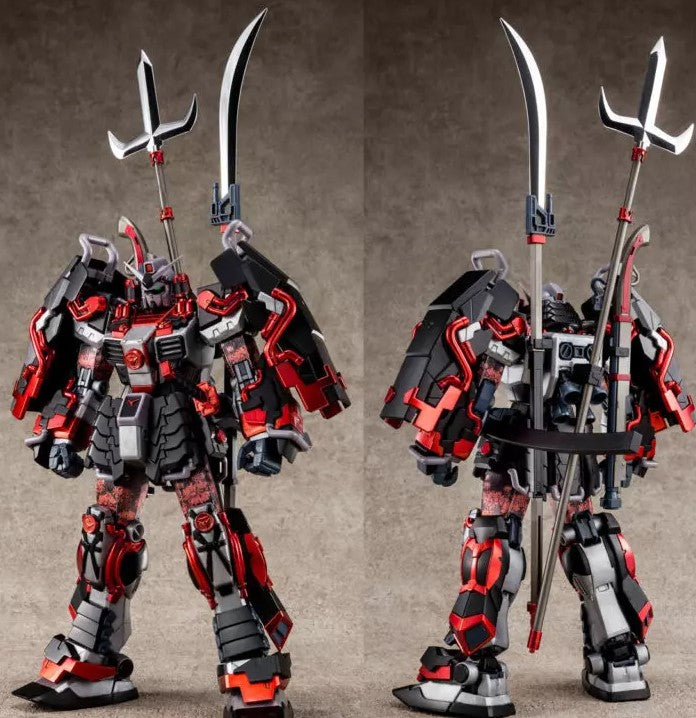 Bandai P-Bandai MG Shin Musha Gundam Sengoku no Jin Kuroko Oyoroi 1/100 Scale Model Kit