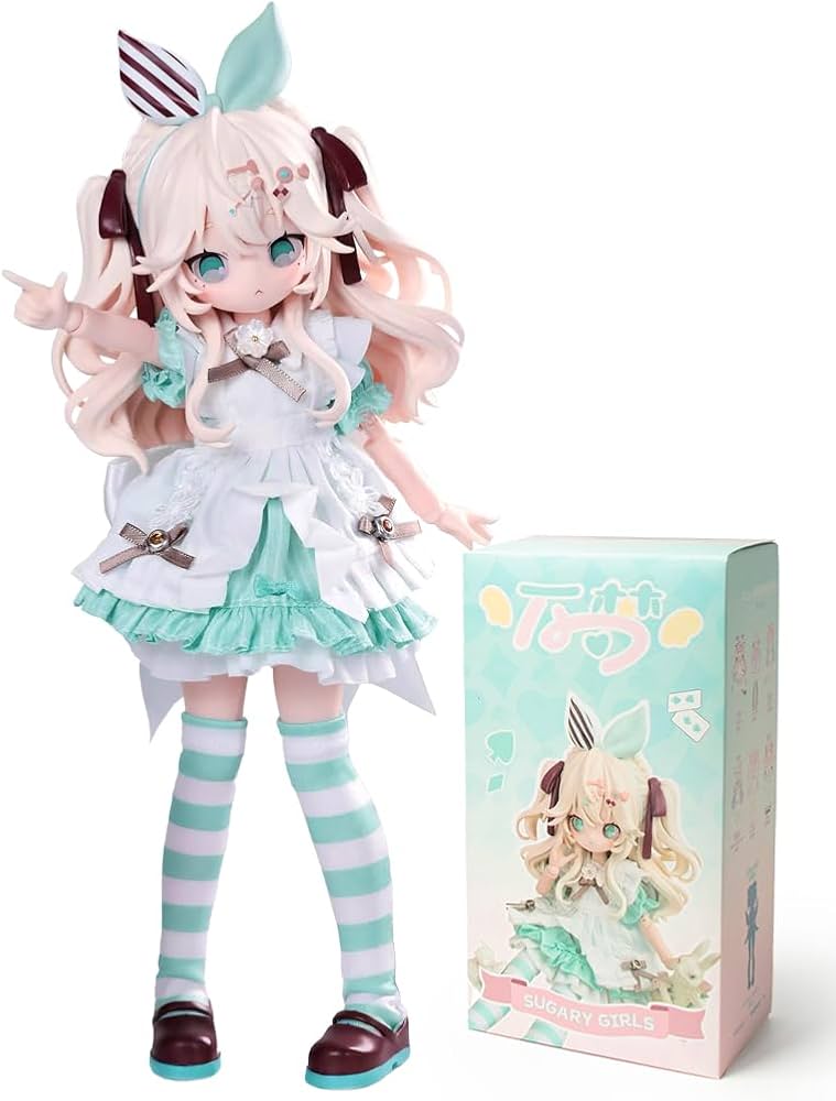 Niannyyhouse BJD Blind Box Sugary Girls Series - 18 Cm Ball Jointed Doll Verzamelpop (1 Stuk)