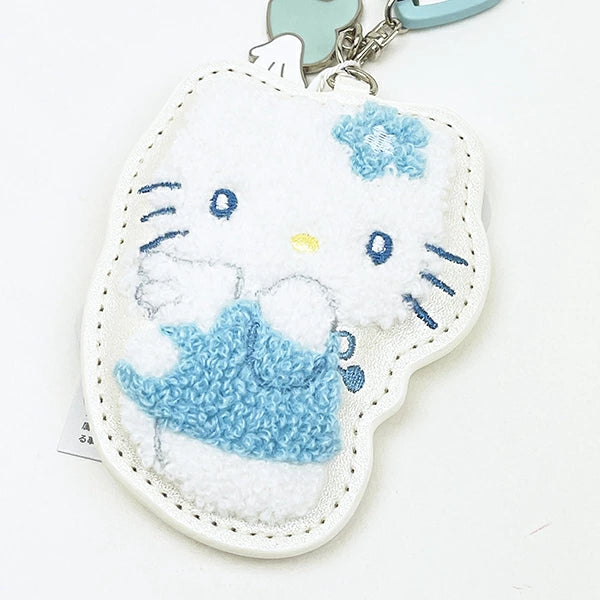 Hello Kitty: PUFFY KEYCHAIN - Light Blue Angel