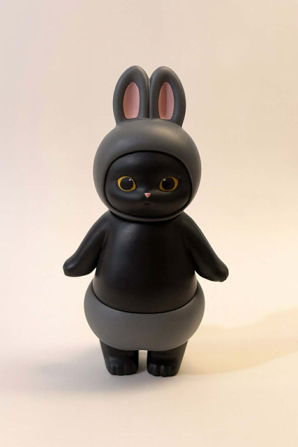 Mofusand Bunny Cat Figure - Black