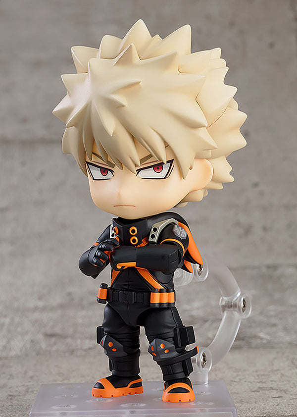 PRE ORDER My Hero Academia World Heroes' Mission: NENDOROID - Katsuki Bakugo (Stealth Suit Ver.)