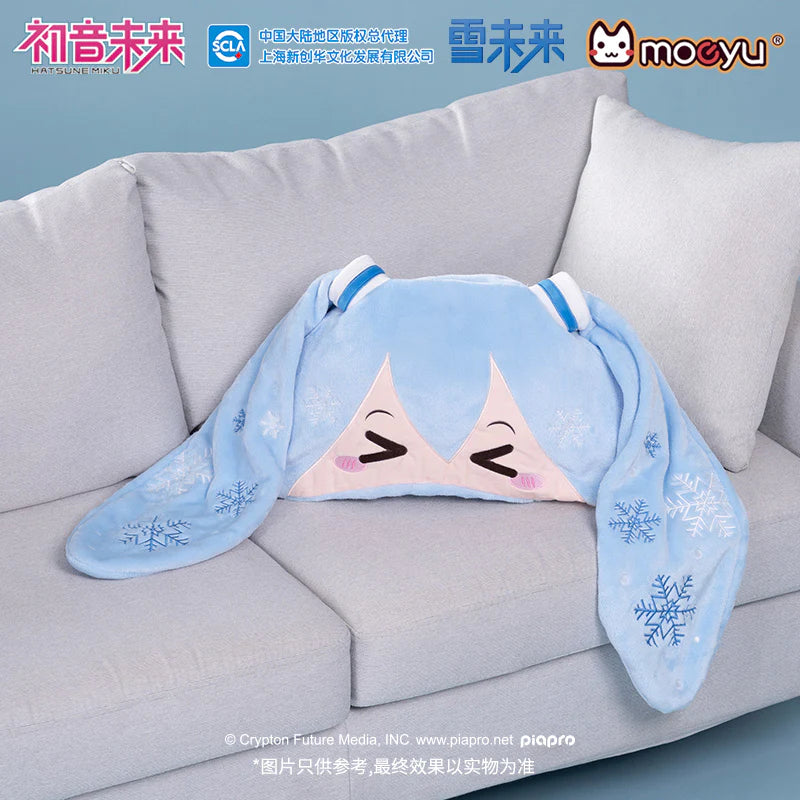 Hatsune Miku - Snow Miku Hooded Blanket (Moeyu)