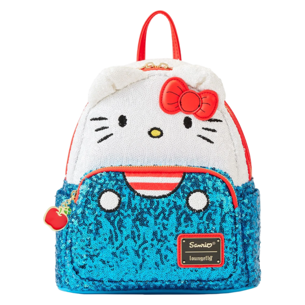 Sanrio - Hello Kitty Sequin 10" Faux Leather Mini Backpack