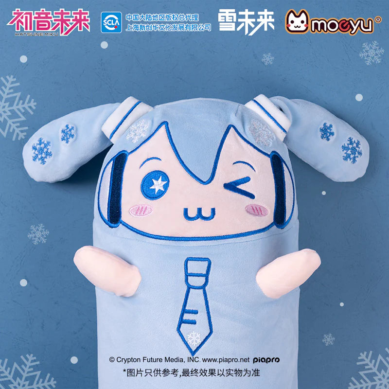 Hatsune Miku (Snow Miku) Long Plush Pillow