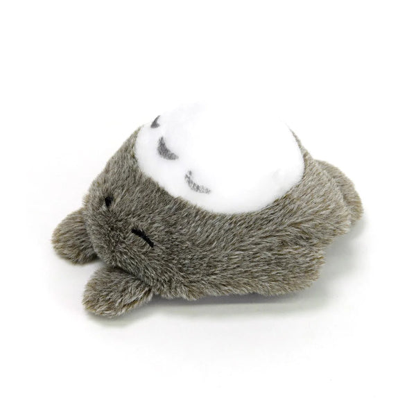 Studio Ghibli Plush: Grey Totoro Sleeping Fluffy Beanbag