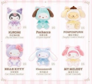 Sanrio Characters Play with Kittens Blind Box Plush Figure (1 Blind Box)
