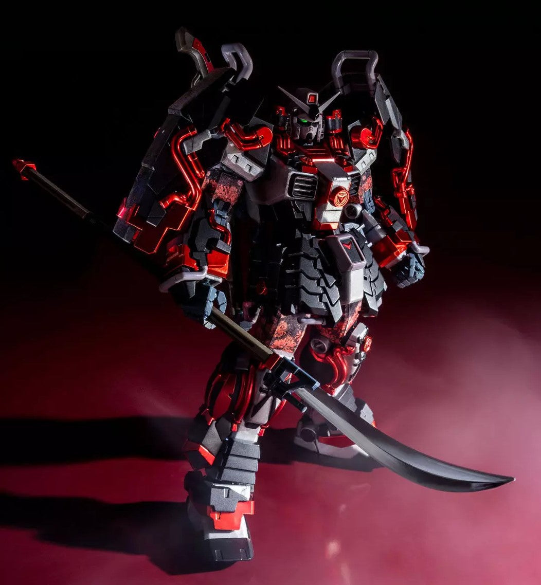 Bandai P-Bandai MG Shin Musha Gundam Sengoku no Jin Kuroko Oyoroi 1/100 Scale Model Kit