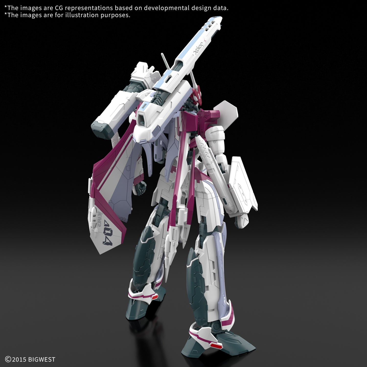 PRE ORDER - HG 1/100 VF-31C SIEGFRIED (MIRAGE FARINA JENIUS USE)