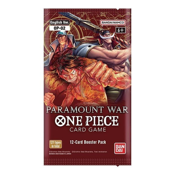 ONE PIECE CARD GAME PARAMOUNT WAR BOOSTER PACK [OP-02]