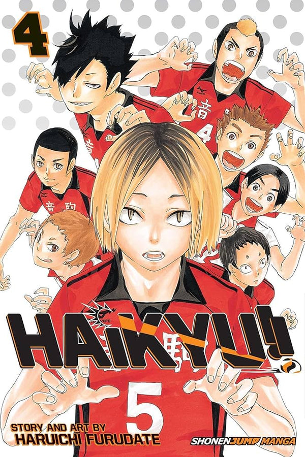 Manga: Haikyu!!, Vol. 4